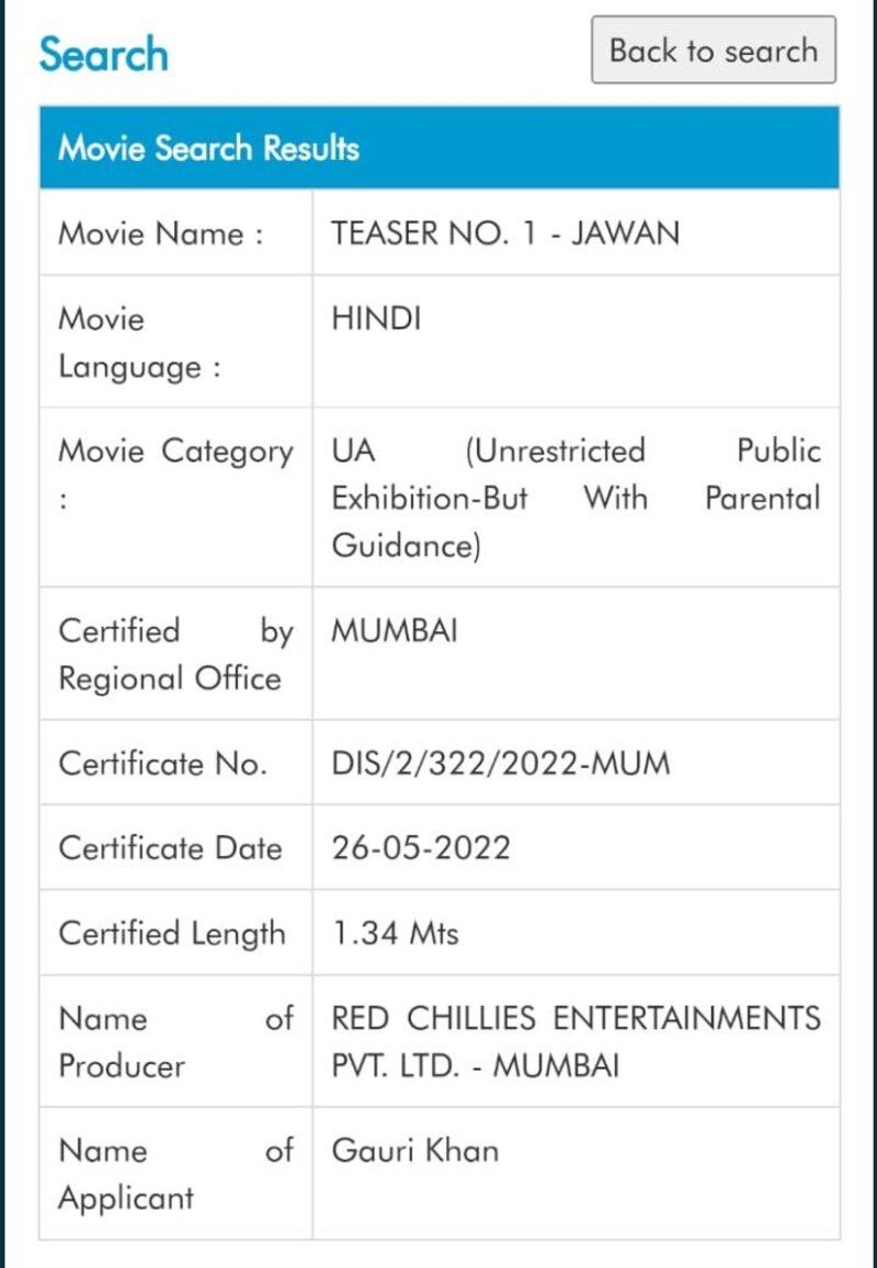 Atlee srk project teaser