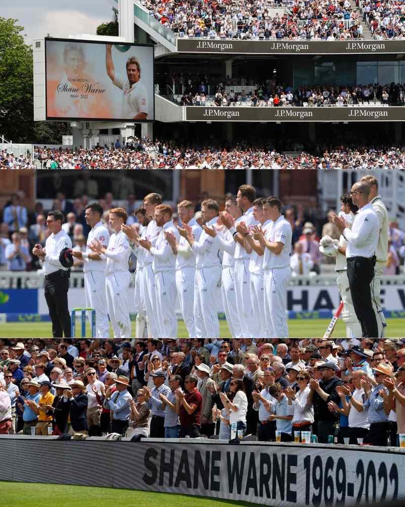 Shane warne last respect