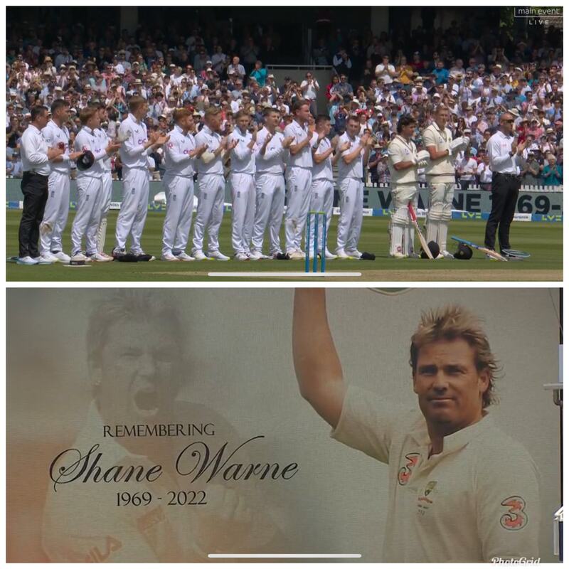 Shane warne last respect