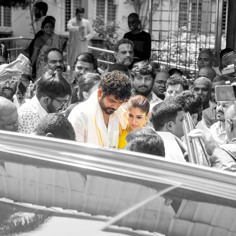 Vignesh shivan nayanthara tirupathi visit