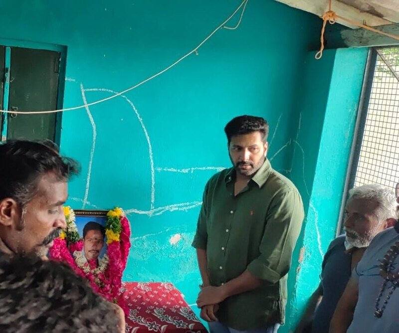 Jayam ravi helping hand