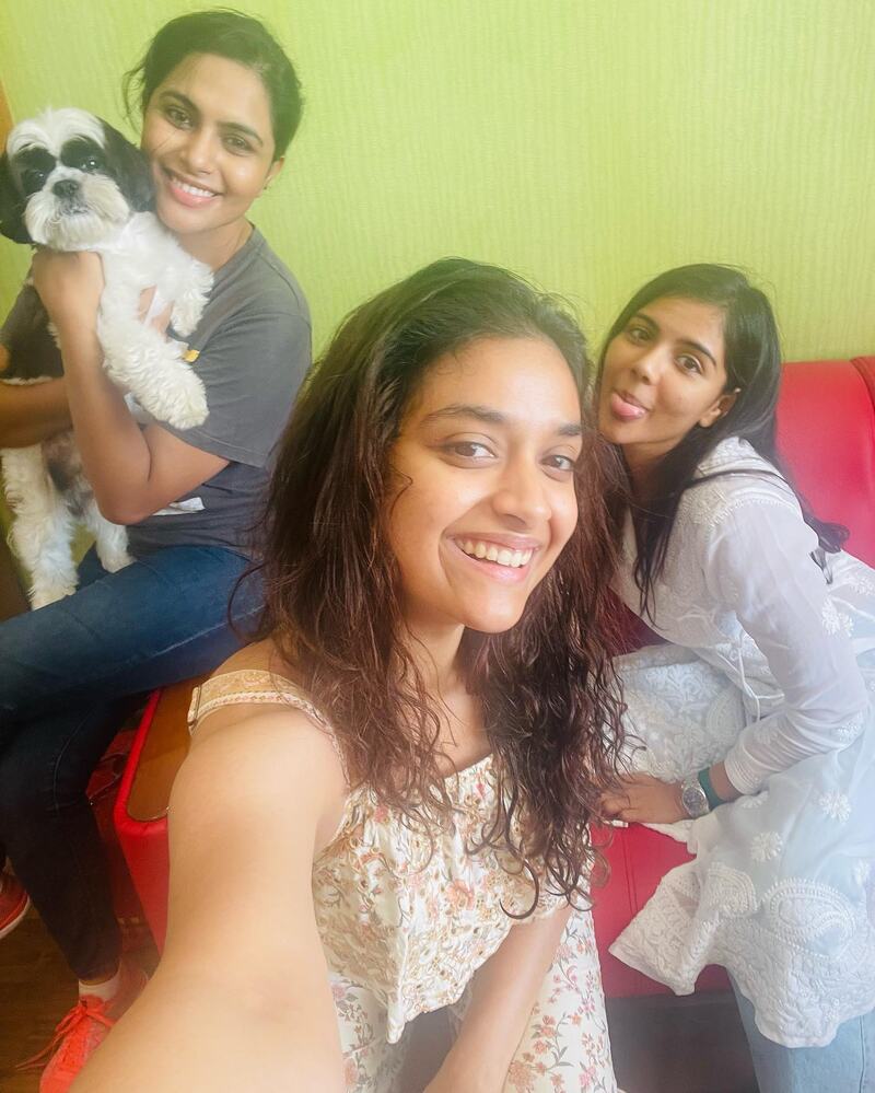Keerthy suresh new clicks viral fuction
