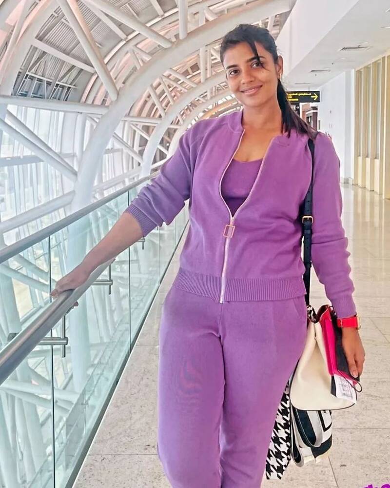 Aishwariya rajesh new airport