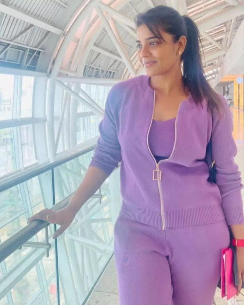 Aishwariya rajesh new airport