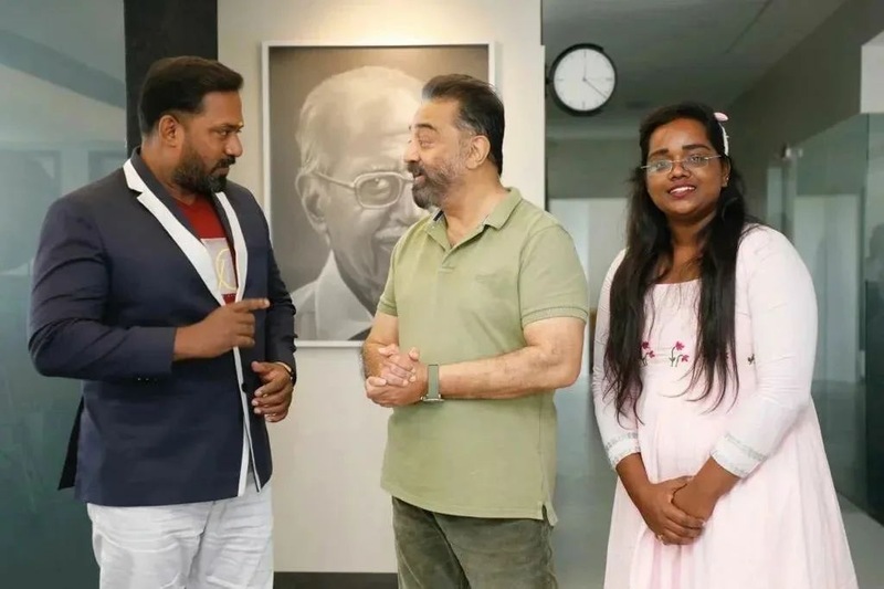 Kamal kiss robo shankar photos viral