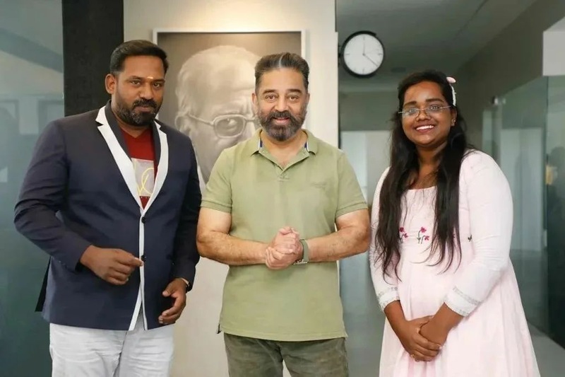 Kamal kiss robo shankar photos viral