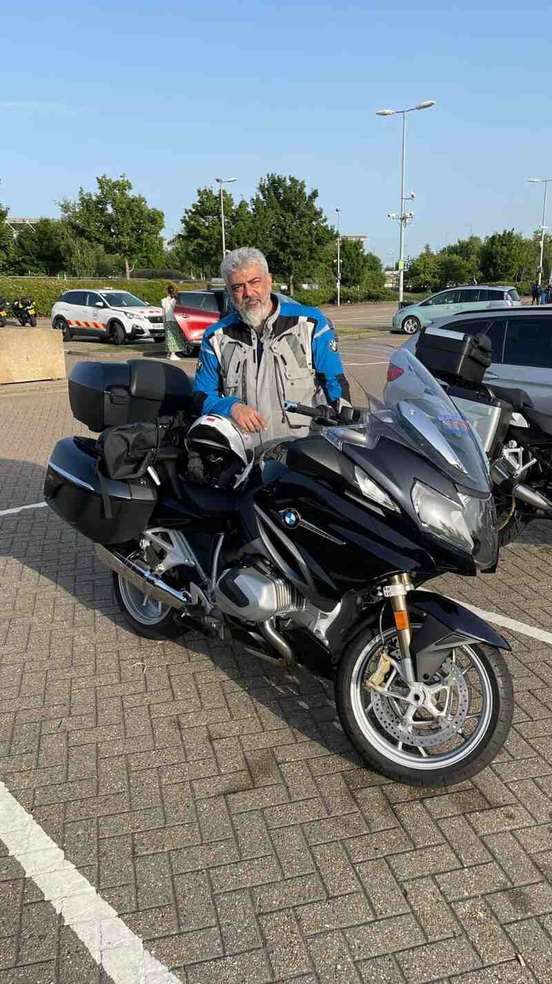 Ajith bike ride london