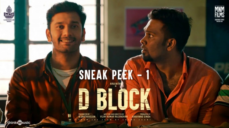 Arulnithi d block movie sneek peek