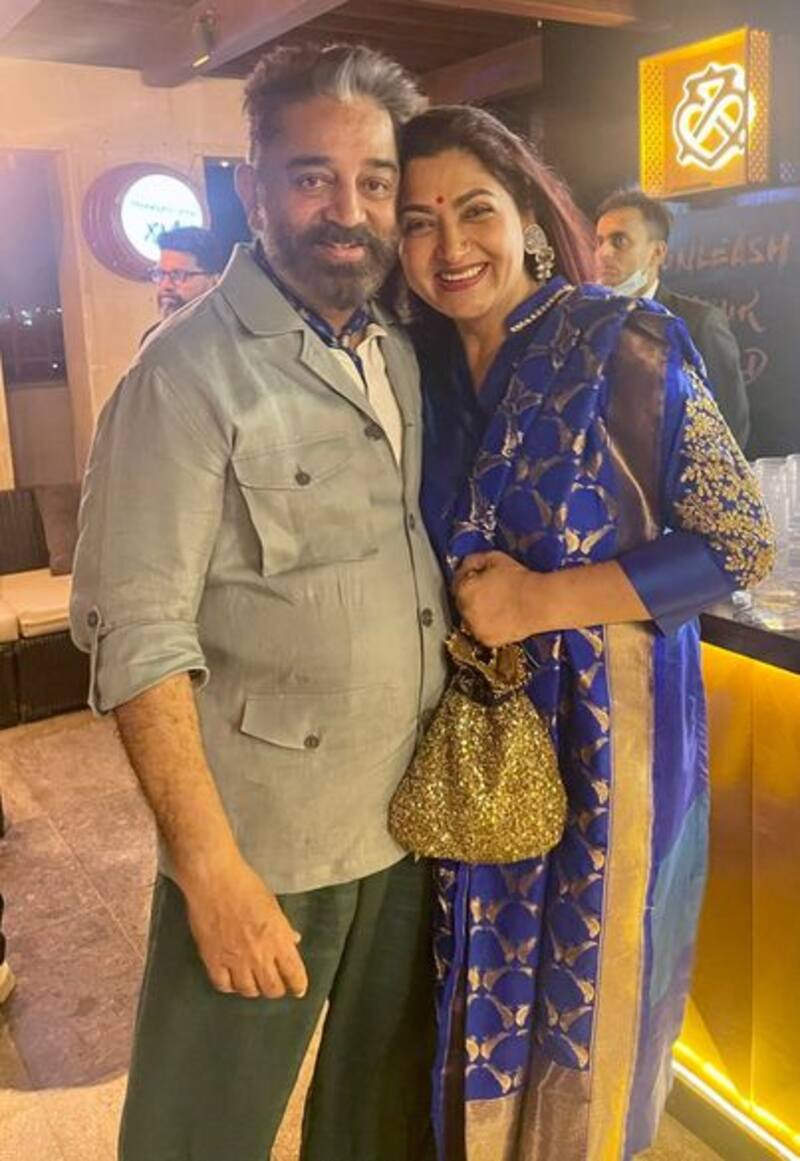 Kamalahaasan kushboo latest clicks