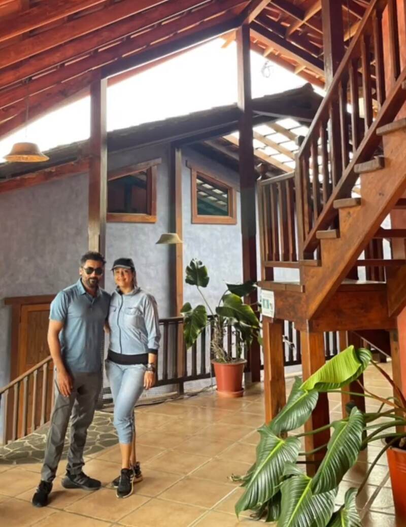 Suriya jothika latest trip photos viral