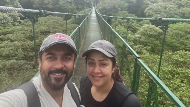 Suriya jothika latest trip photos viral