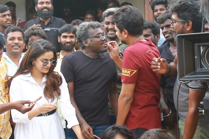 Mamannan shoot wrap up photos viral