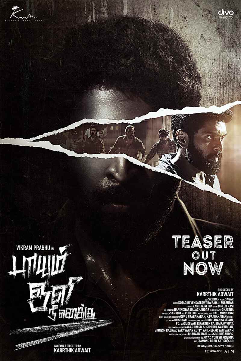 Vikram prabu paayum oli ne enaku teaser