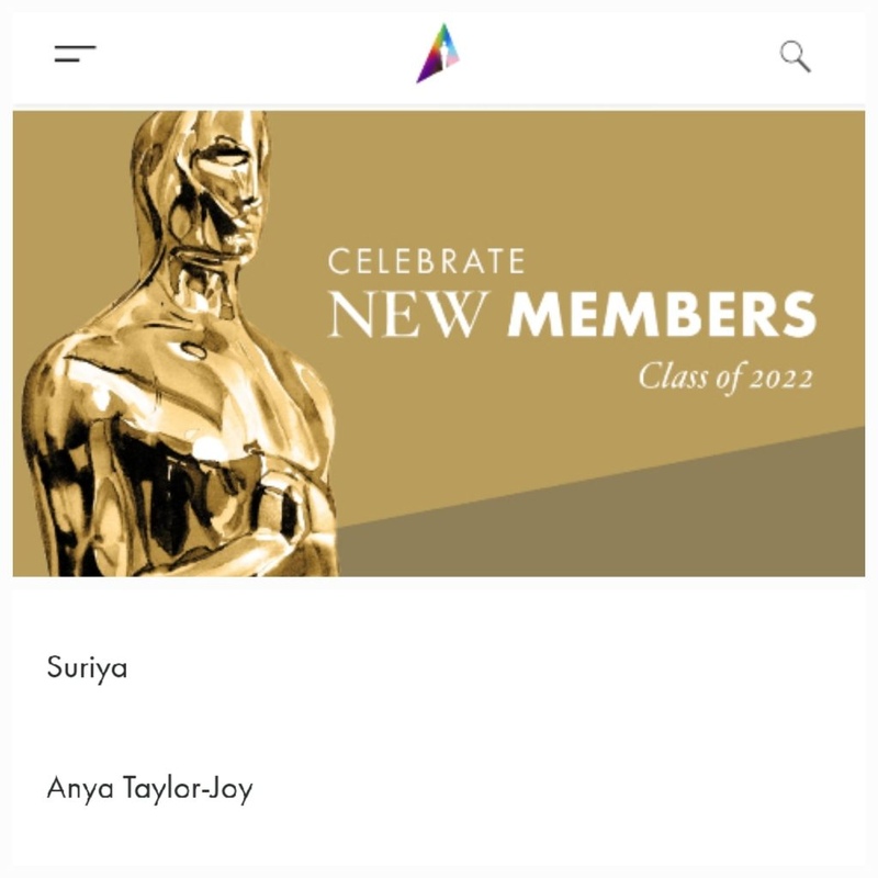 Suriya oscar awards latest update