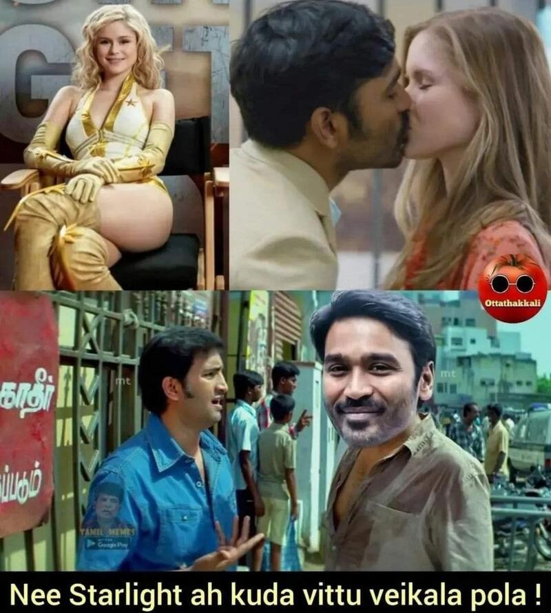 Dhanush starlight photo viral