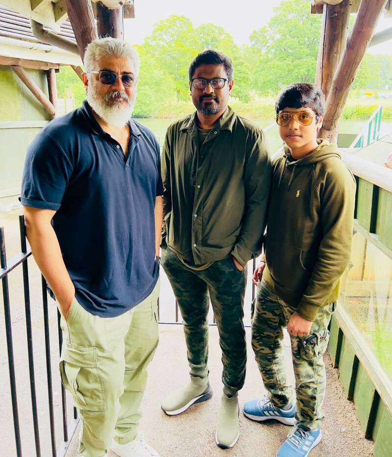 Ajith latest photos from trip