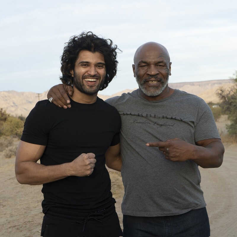 Vijay deverakonda ligar movie poster