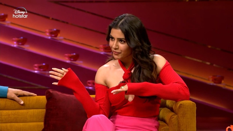 Samantha in red hot photos