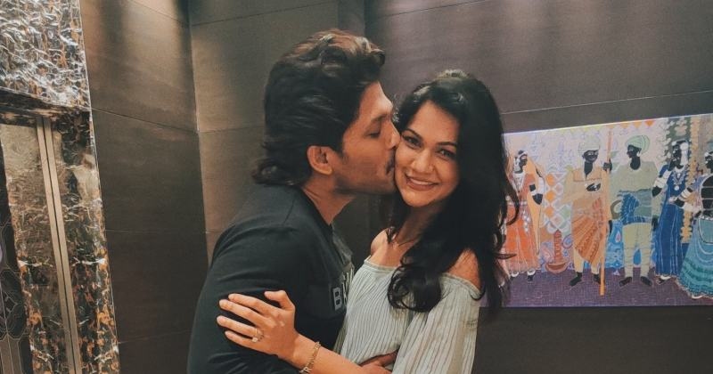 Allu arjun latest with family