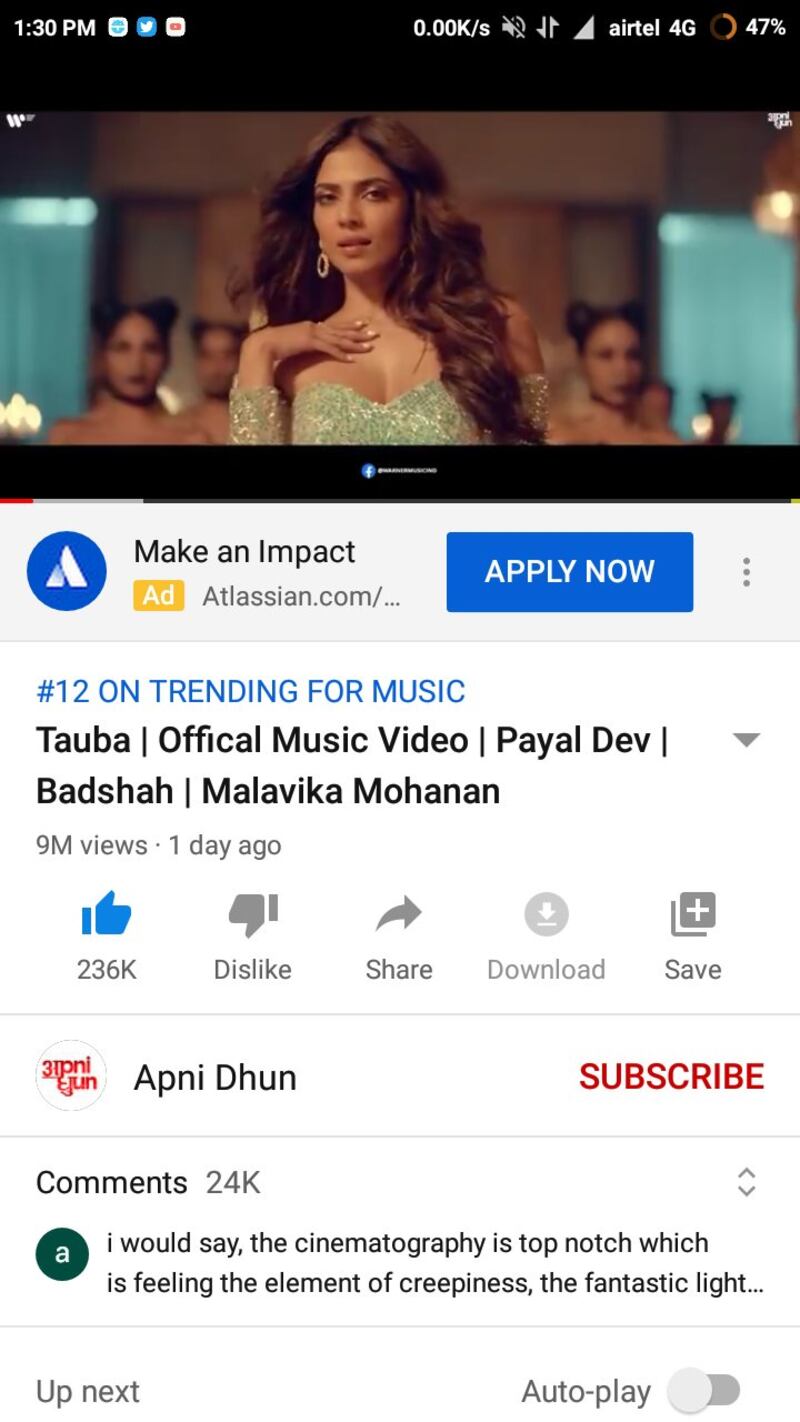 Malavika mohanan in veshti clicks