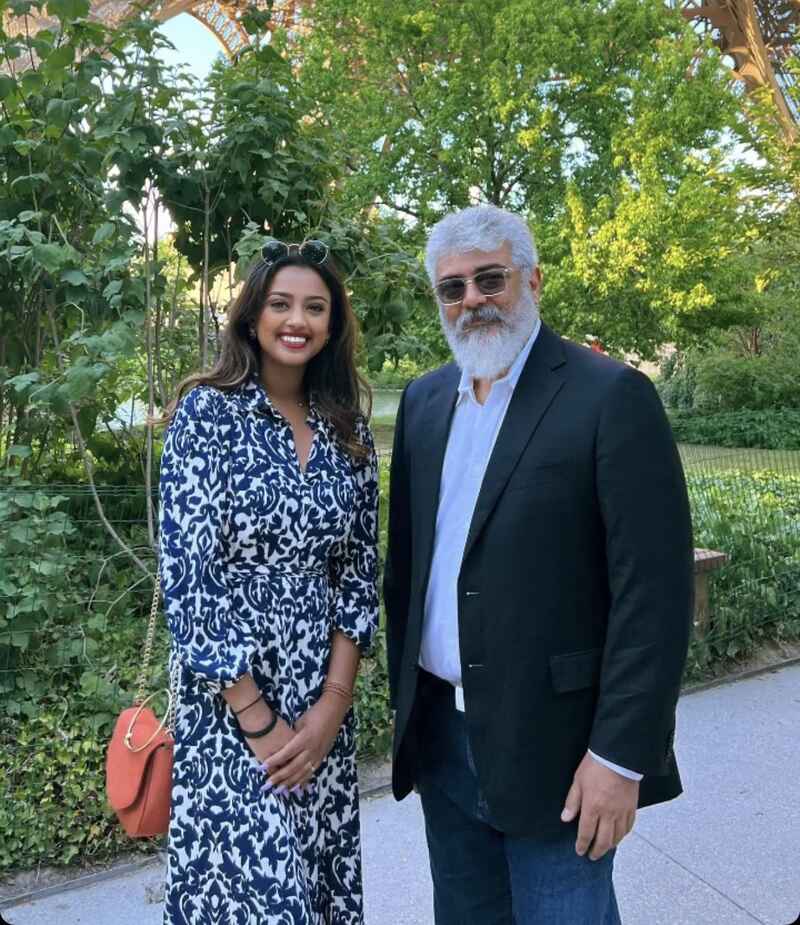 Ajith dinner with family friends paris