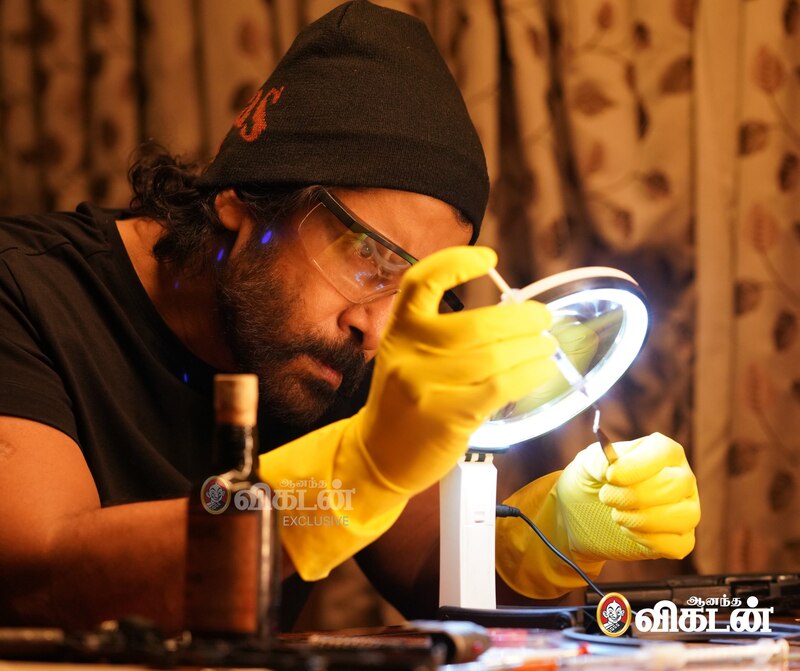 Cobra new stills ft vikram srinidhi shetty