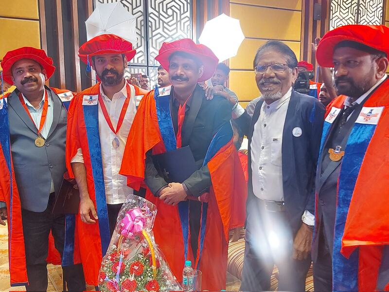 Vemal hon doctorate photos viral