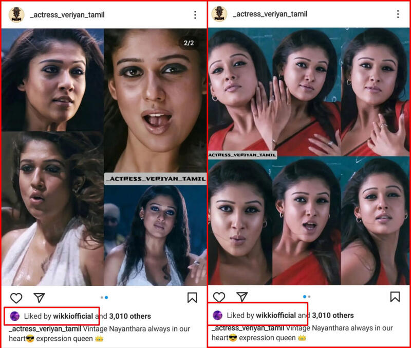 Vignesh shivan nayanthara photo viral