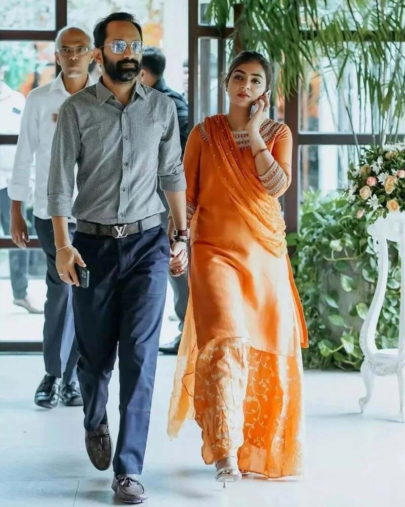 Fahadh nazriya latest clicks