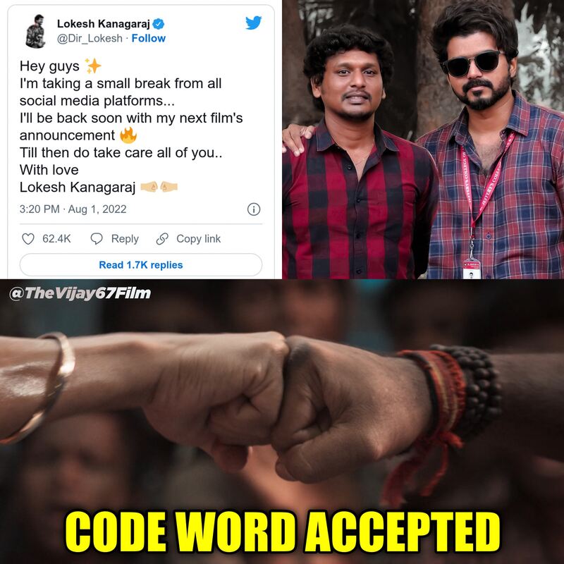 Lokesh kanagaraj about t67