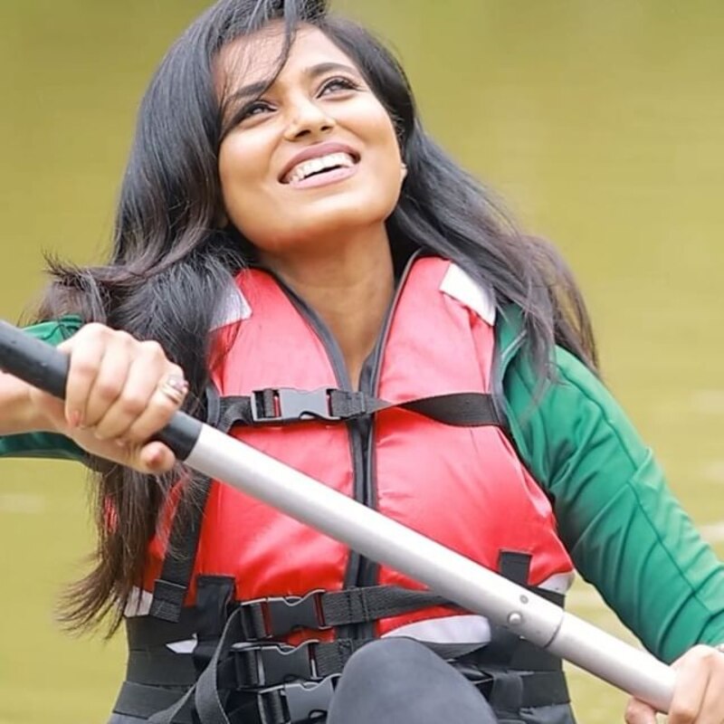 Ramya pandian new video