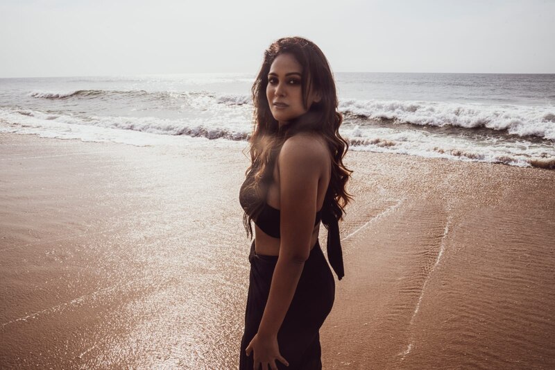 Chandini latest beach pics