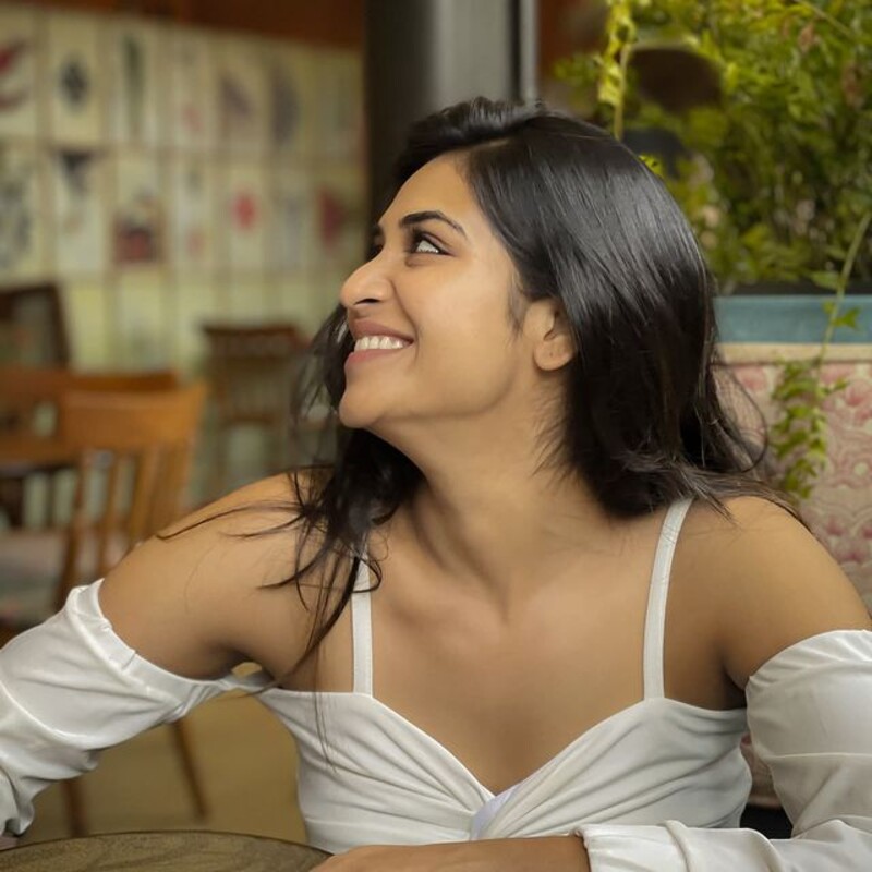 Indhuja tamil new clicks