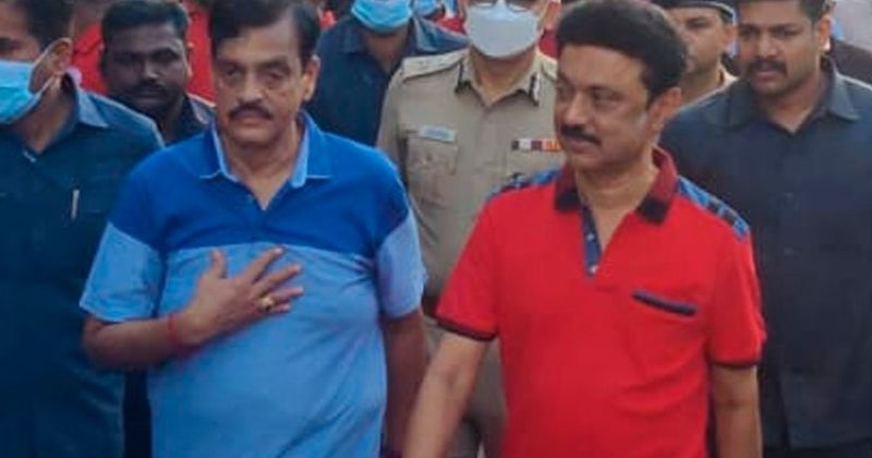 Mkstalin about fitness video viral