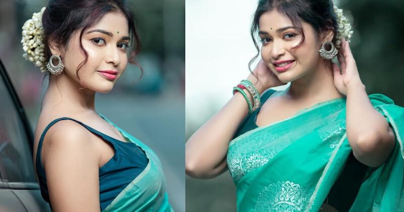 Dharsha gupta new hot bath clicks