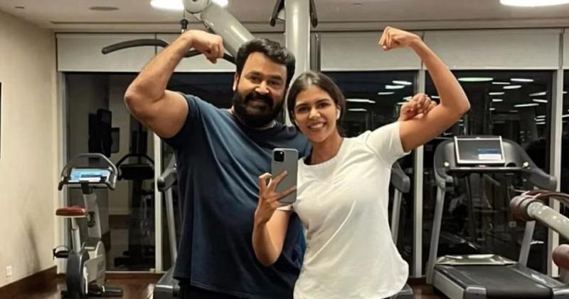 Mohanlal workout video viral