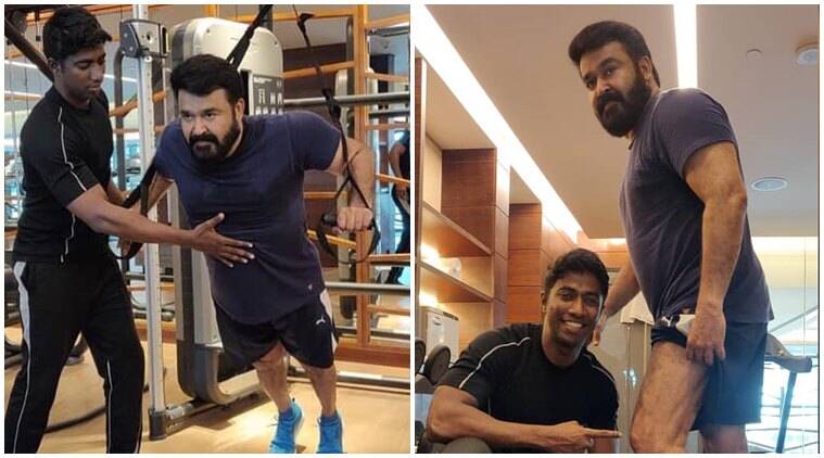 Mohanlal workout video viral