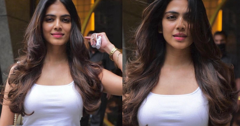 Malavika mohanan new hot shooting spot