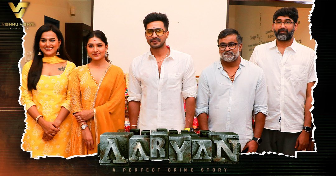 Aryan movie pooja stills viral