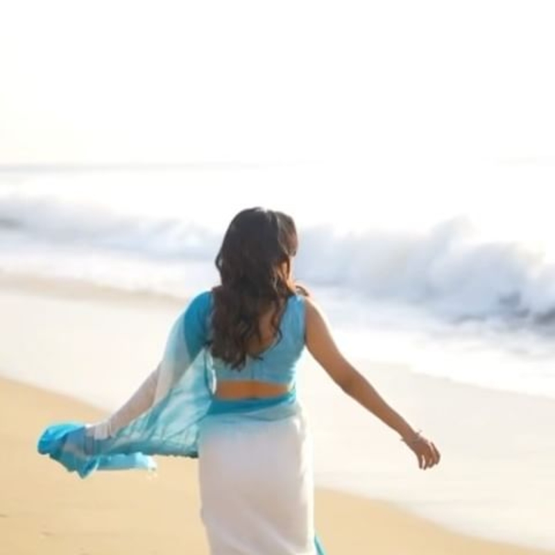 Vani bhojan new hot beach clicks