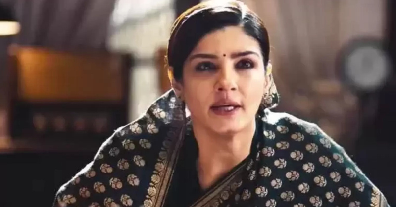 Raveena tandon latest in black trending