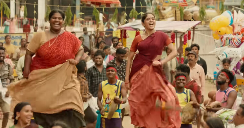 Viruman adithi shankar morattu kuthu video