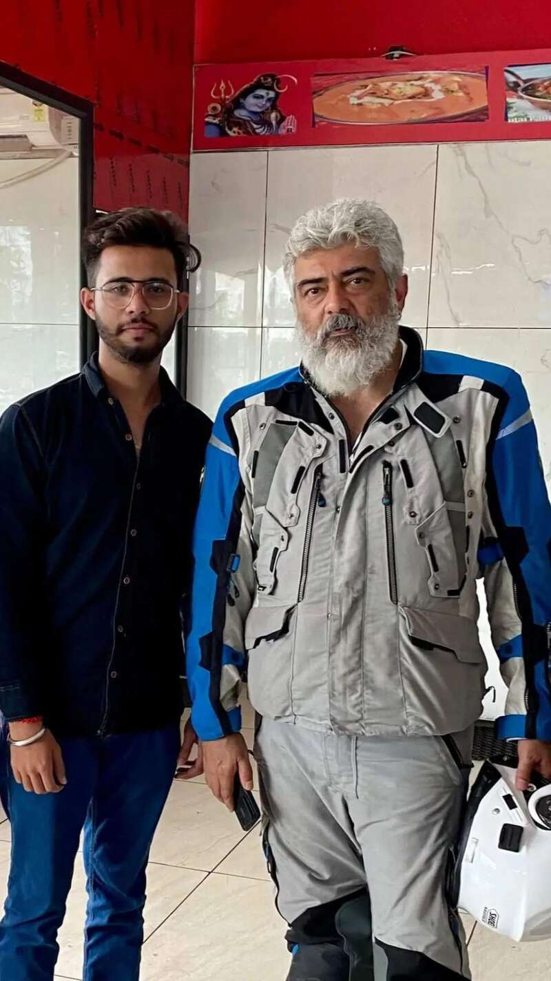 Ajith bike ride video viral