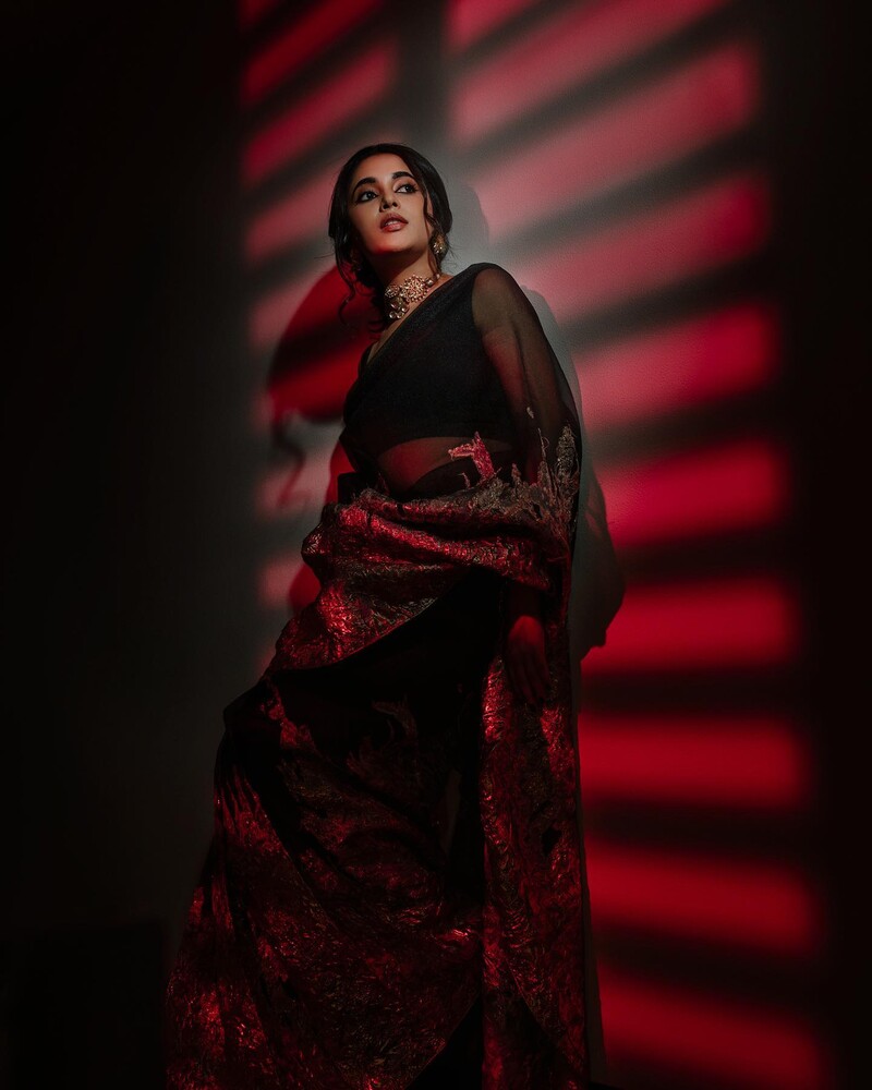 Priyanka mohan new hot in saree