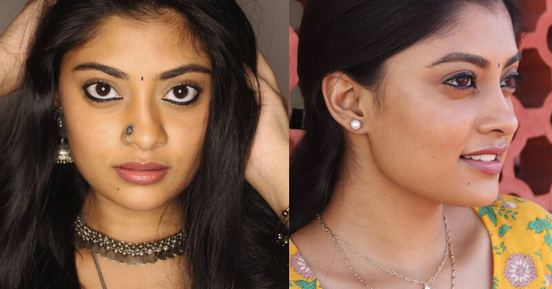 Ammu abhirami new hot click makeup