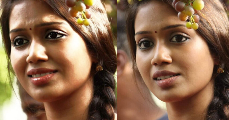 Nivetha pethuraj new hot dress red