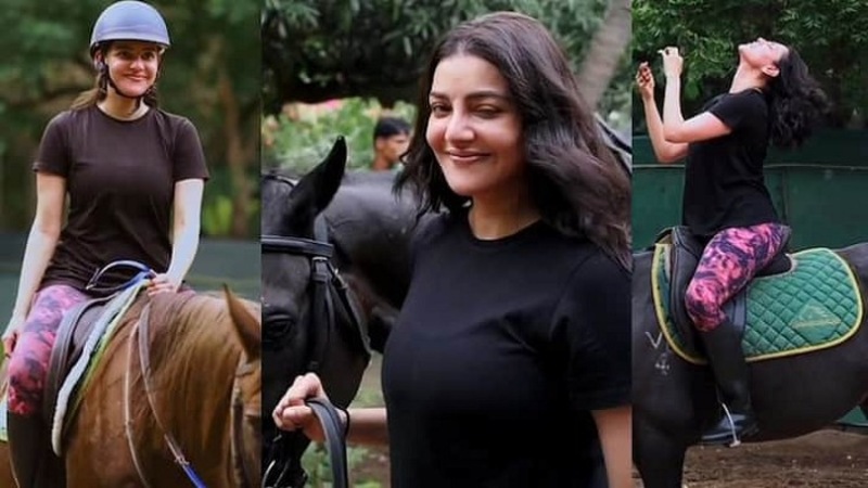 Kajal latest workout video viral indian 2