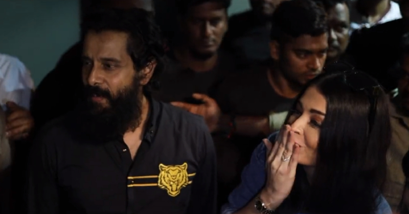 Aishwarya rai flying kiss video viral