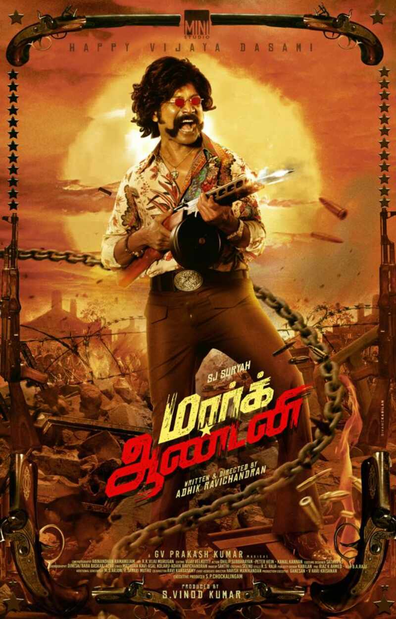 Sj suryah look mark antony