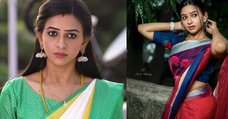 Divya ganesh new hot bhagya lakshmi